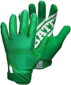 green battle gloves