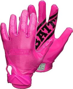 pink battle gloves