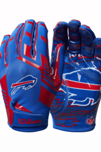 WILSON NFL Stretch Fit Football Gloves - Youth